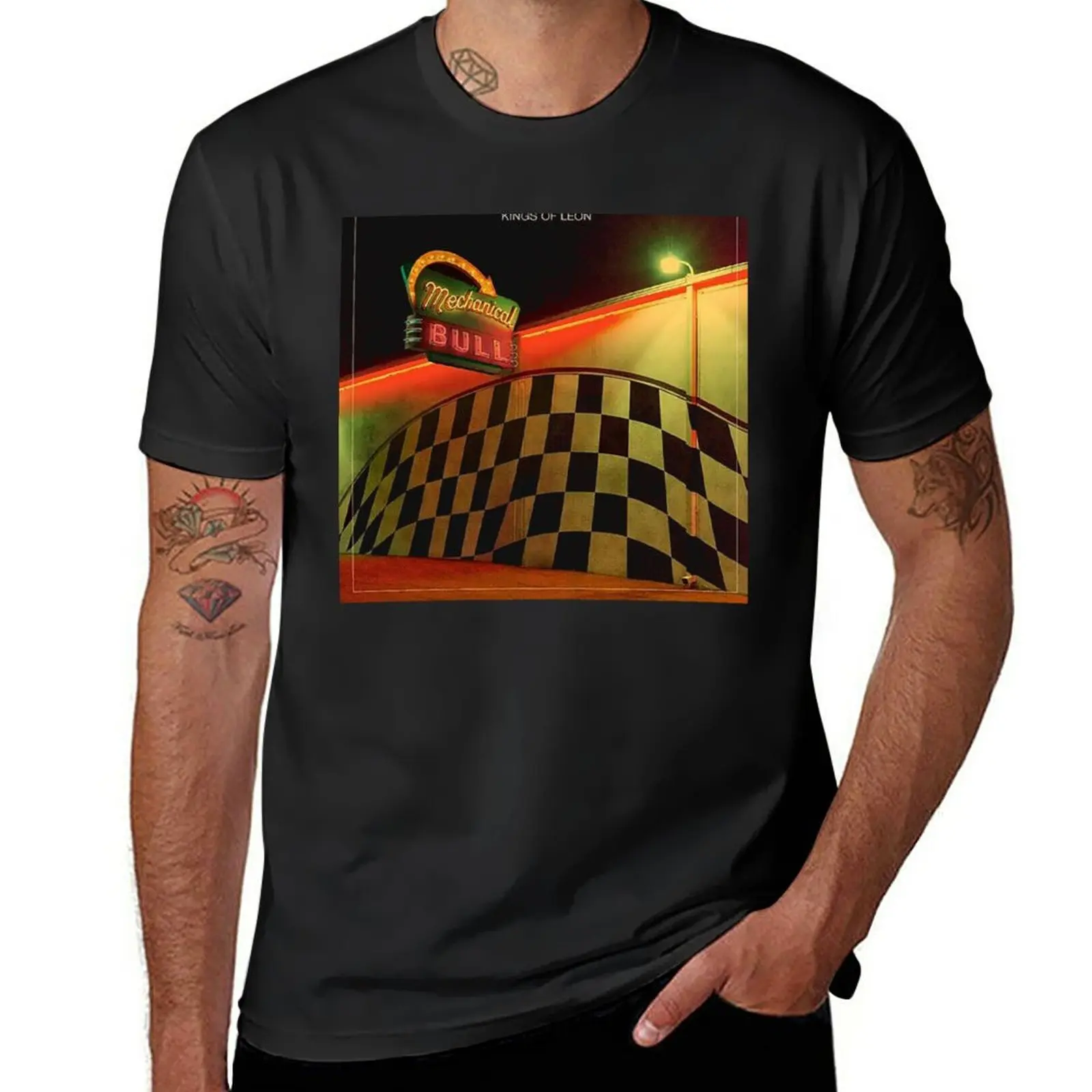 New Top Kings Of Leon T-Shirt Camicetta Top T-Shirt Grafiche Da Uomo Grandi E Alte