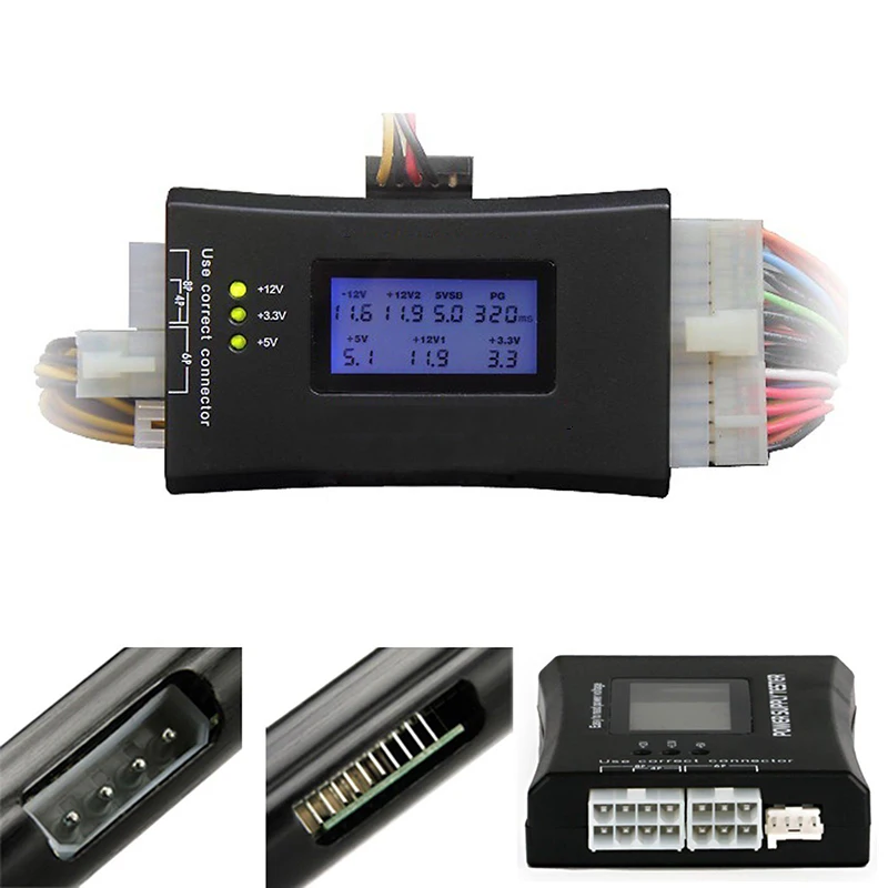 Digital Power Tester Avanzata Compatibilità Versatile Misurazione Accurata Diagnostica Conveniente Facile Da Usare Atx Portable Btx