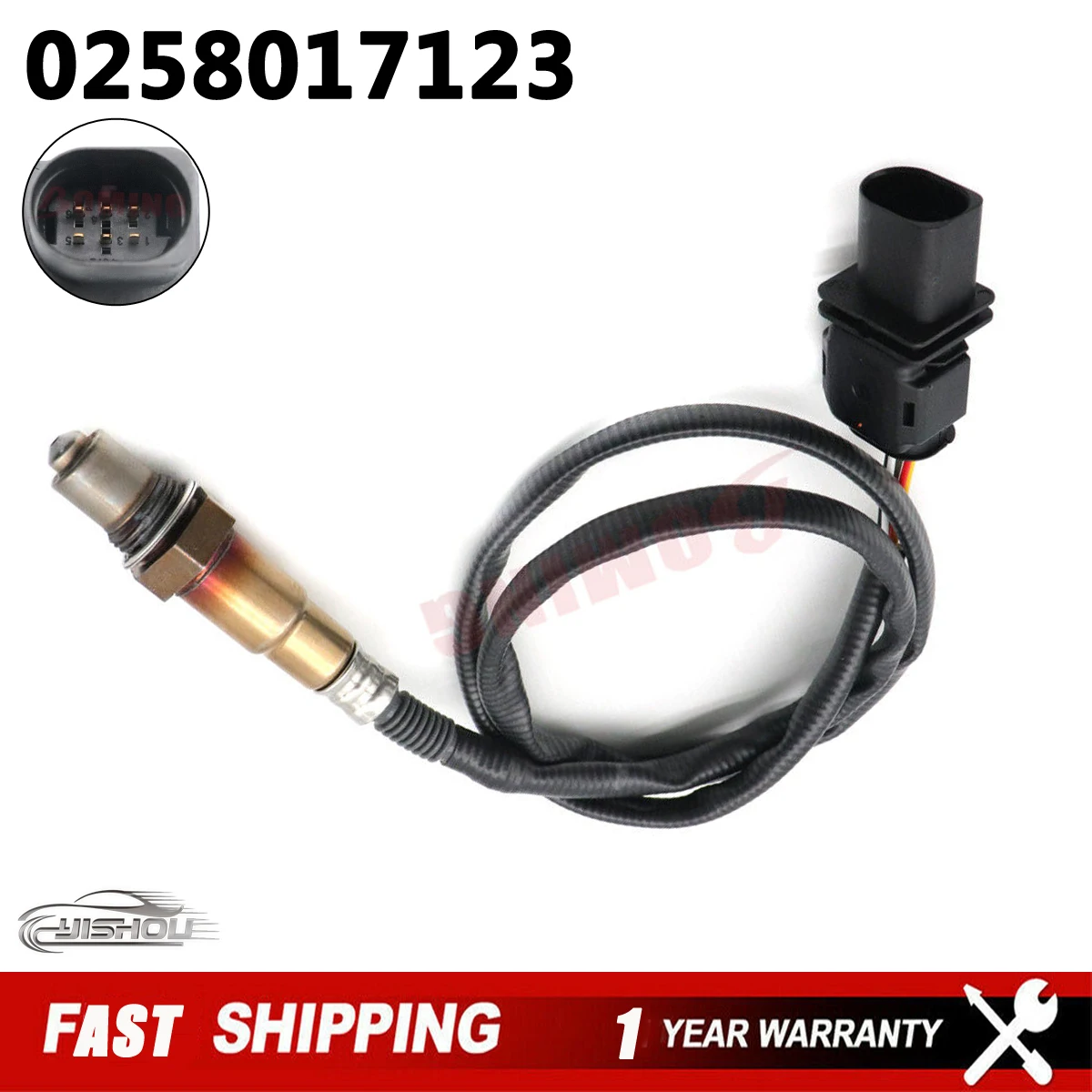 0258017123 Rapporto Carburante Aria O2 Sensore Lambda Ossigeno Per 2006-2013 Opel Antara Horton Commodore Chevrolet Captiva 3.2 3.6 92068286