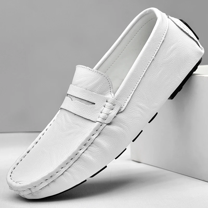 Big Size 38-47 Scarpe Da Uomo In Vera Pelle Di Vacchetta Fatte A Mano Formali Per Uomo Mocassini Scarpe Eleganti Da Uomo Scarpe Da Guida Spedizione Gr
