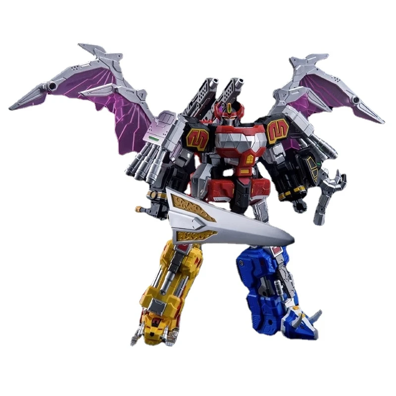 In Magazzino Lucky Cat Megazord Micro Cosmos Mc03 Mc-03 Dragon Caesar Mighty Morphin Power Team Anime Action Figure
