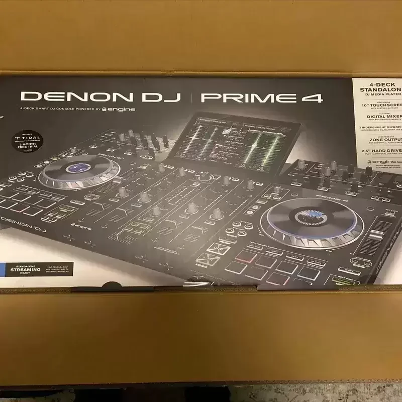 Saldi Scontati Per Denon Dj Prime 4 Standalone 4 Deck 10 Hd Multitouch