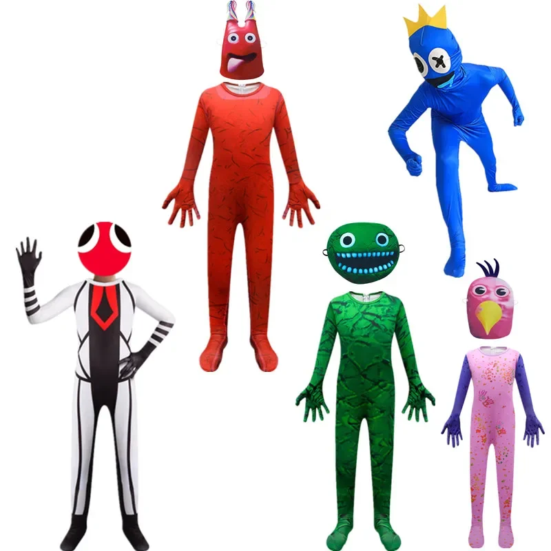 Halloween Garden Of Banban Costume Kid Boys Green Jumbo Josh Monster Cosplay Horror Game Tuta Canival Birthday Party Costume