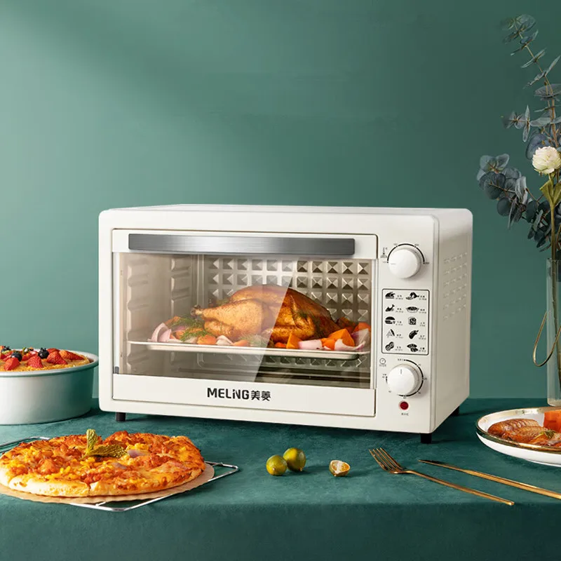 Forno Elettrico 45L Cottura Domestica Forno Multifunzionale Per Pizza Per Uso Domestico Forno Per Pizza Forno Per Pizza Friggitrice Ad Aria Forno Elet