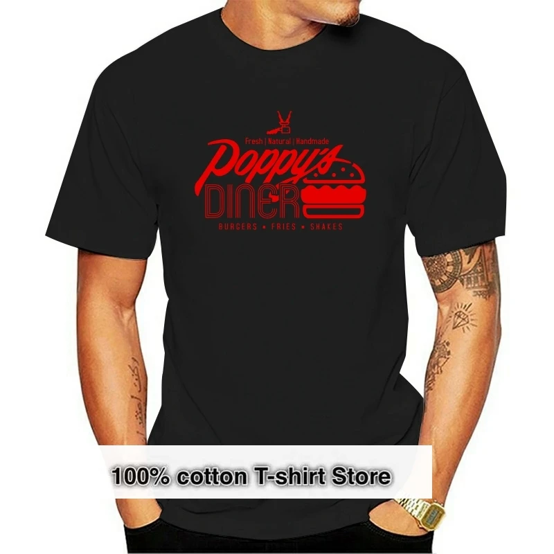 Kingsman The Golden Circle Ispirato Poppy Diner T-Shirt-British Action Film