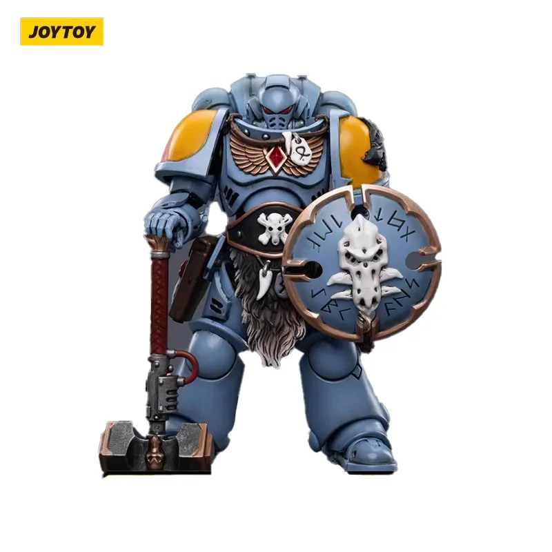 100% Originale Joytoy Warhammer 40K Space Wolves Claw Pack Sigyrr Stoneshield Robot Action Model Art Collection Toy Gift