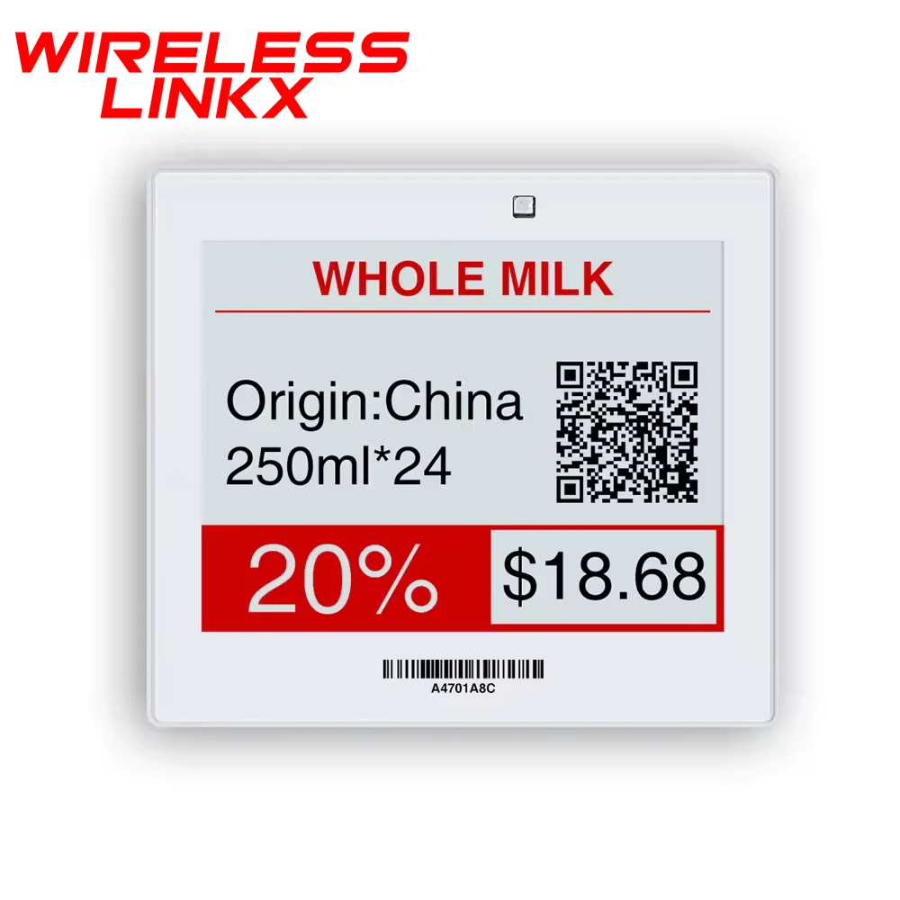 Smart Price Tag E Ink Labels Screen Epaper Shop Digital Price Tage Ink Tag Esl Electronic Shelf Label