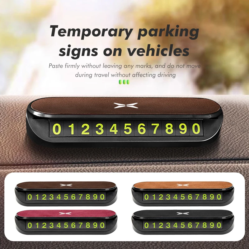 Carta Di Parcheggio Temporanea Per Auto Adesivi Per Parcheggio Automatico Universale Per Xiaopeng P7 G9 G3 P5 562E 2021 2020