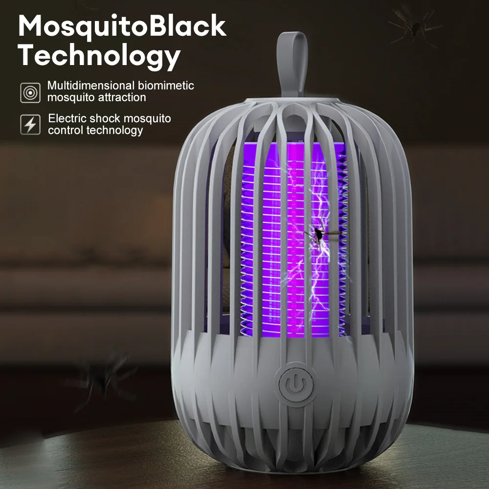 2024 Lampada Elettrica Antizanzare Anti Moustique Repellente Trappola Per Mosche Insetto Killer Lampada Per Zanzare Lampada Per Il Controllo Dei Paras