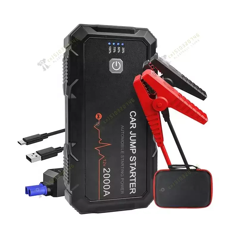 Caricabatteria Per Auto Multifunzione Da 2000 Amp L076 22000Mah Heavy Duty 2000A Auto Jump Starter