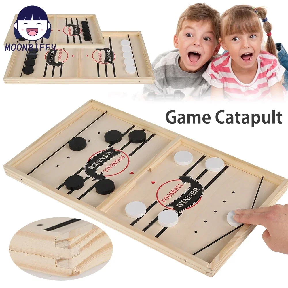 Hot Fast Hockey Sling Puck Game Ritmo Sling Puck Winner Fun Toys Gioco Da Tavolo Party Game Toys For Adult Child Family Games