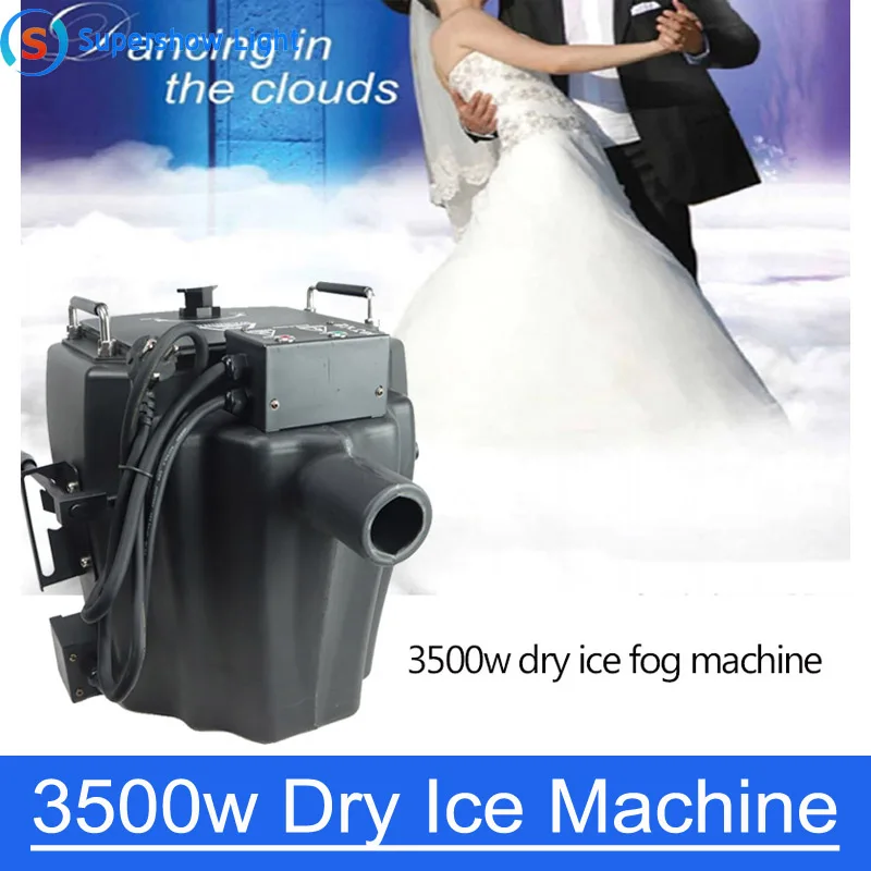 Dj Fog Machine Low Lasting 3500W Nimbus Dry Ice Smoke Machine Party Wedding Dance Floor Lighting Show Decoration Coperto 200 Mq