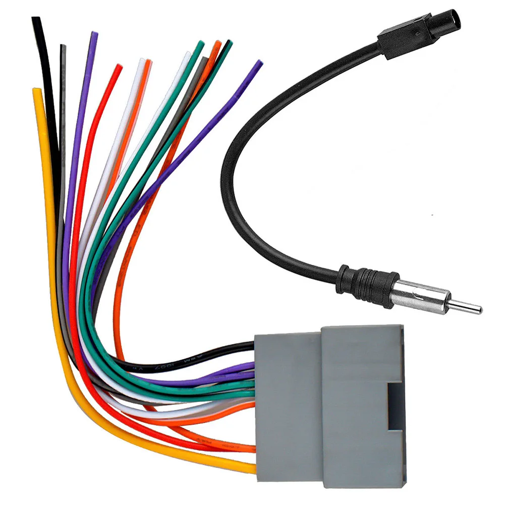 Radio Wire Harness Radio Adapter Cable Car Repalcement Parts Per Dodge Avenger Per Jeep Per Grand Antenna Wire Harness