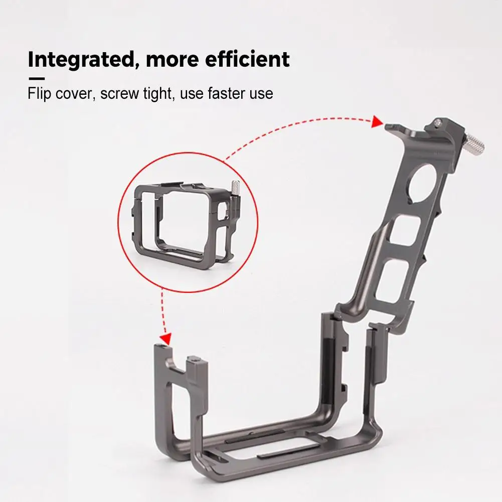 Per Insta360 Ace Pro Metal Expansion Frame Action Camera Insta360 Accessori Ace Cage Rabbit Camera S4M1