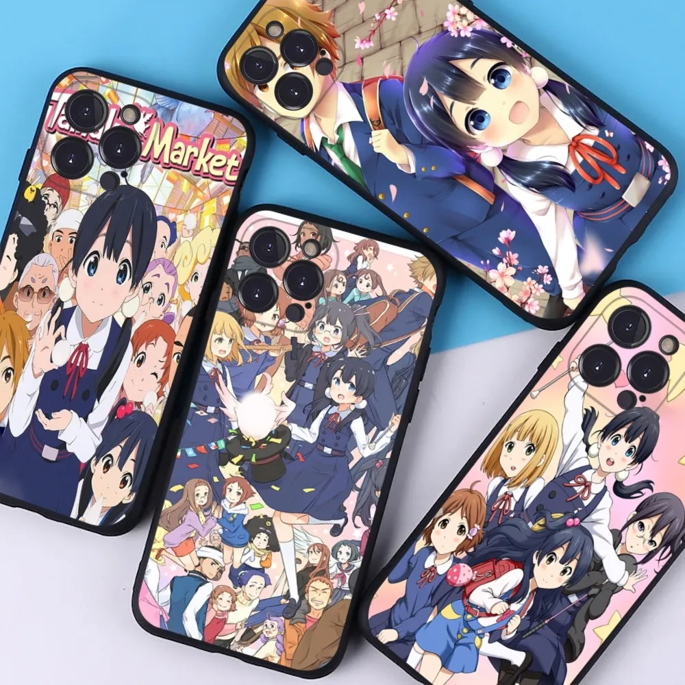 Custodia Per Telefono Tamako Market Anime Per Iphone 15 6 7 8 Plus 11 12 13 14 Pro Se 2020 Max Mini X Xs Xr Cover Posteriore Funda