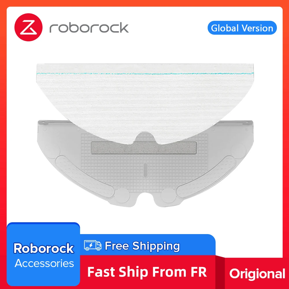 30 Pz Originale Roborock Mop Panno Per Roborock Robot Aspirapolvere S50/ S55/ S5/ S6/ S5 Max/ S6 Max/ E35/ E20/ E25