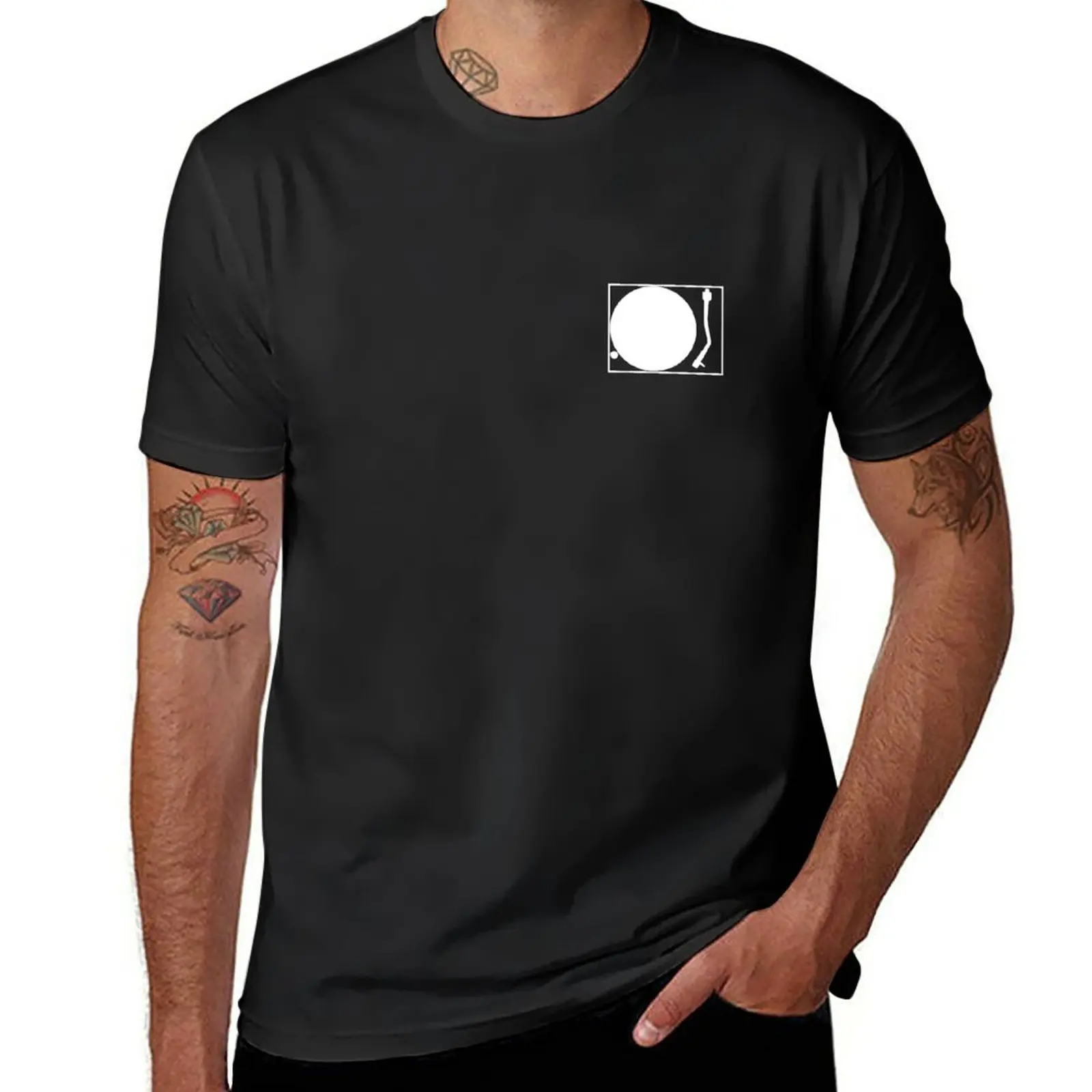 Nuovo Giradischi-Technics Sl 1200 Mk2 T-Shirt Tinta Unita T-Shirt Hippie Abbigliamento Ragazzi Magliette Personalizzate Magliette Da Uomo Pack