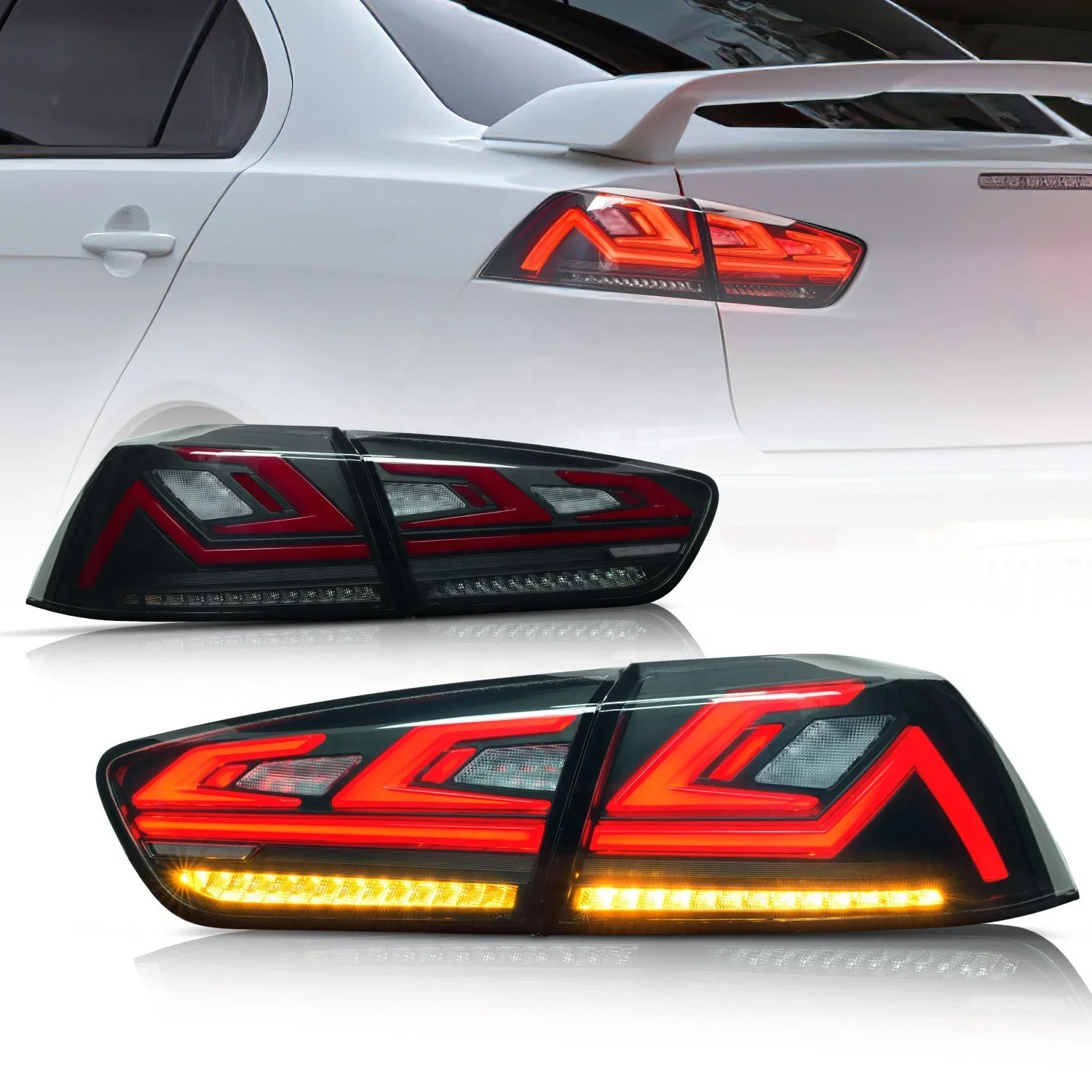 Produttore Vland Fanali Posteriori A Led Di Nuovo Stile Fanale Posteriore Per Auto 2008-2018 Fanale Posteriore Per Lancer Evo Xled