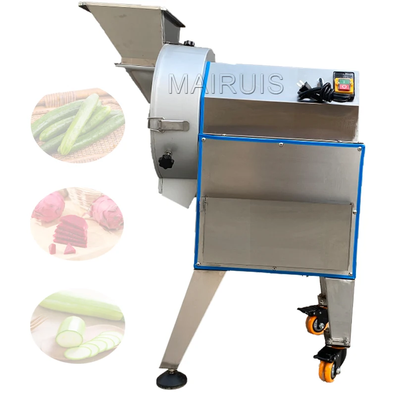 Tagliatrice Automatica Del Cubettatore Del Cubo Del Mango Della Noce Di Cocco Della Cipolla Della Carota Della Patata Della Verdura