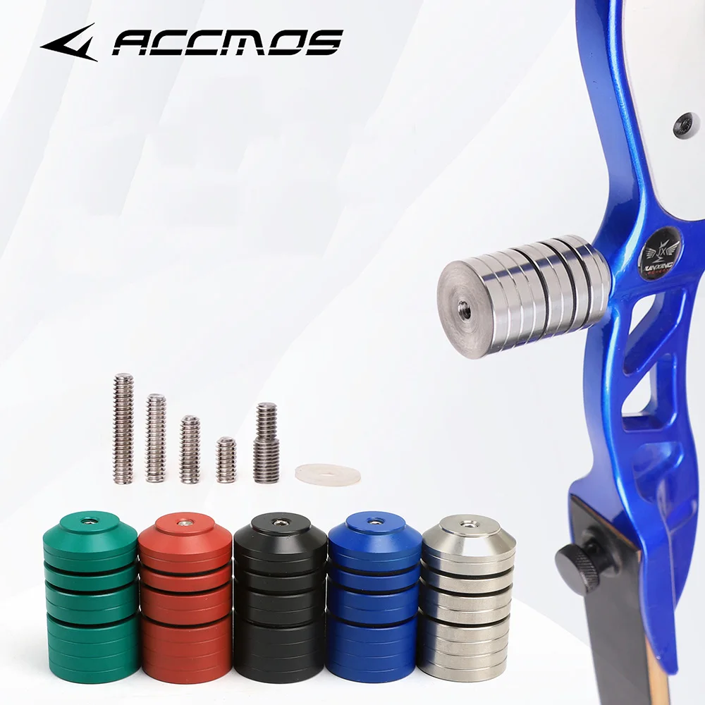 421 Contrappeso Blocco Tiro Con L'Arco Arco Stabilizzatore Peso Kit Balance Bar Arco Contrappeso Arco Freccia Tiro Accessori Da Caccia
