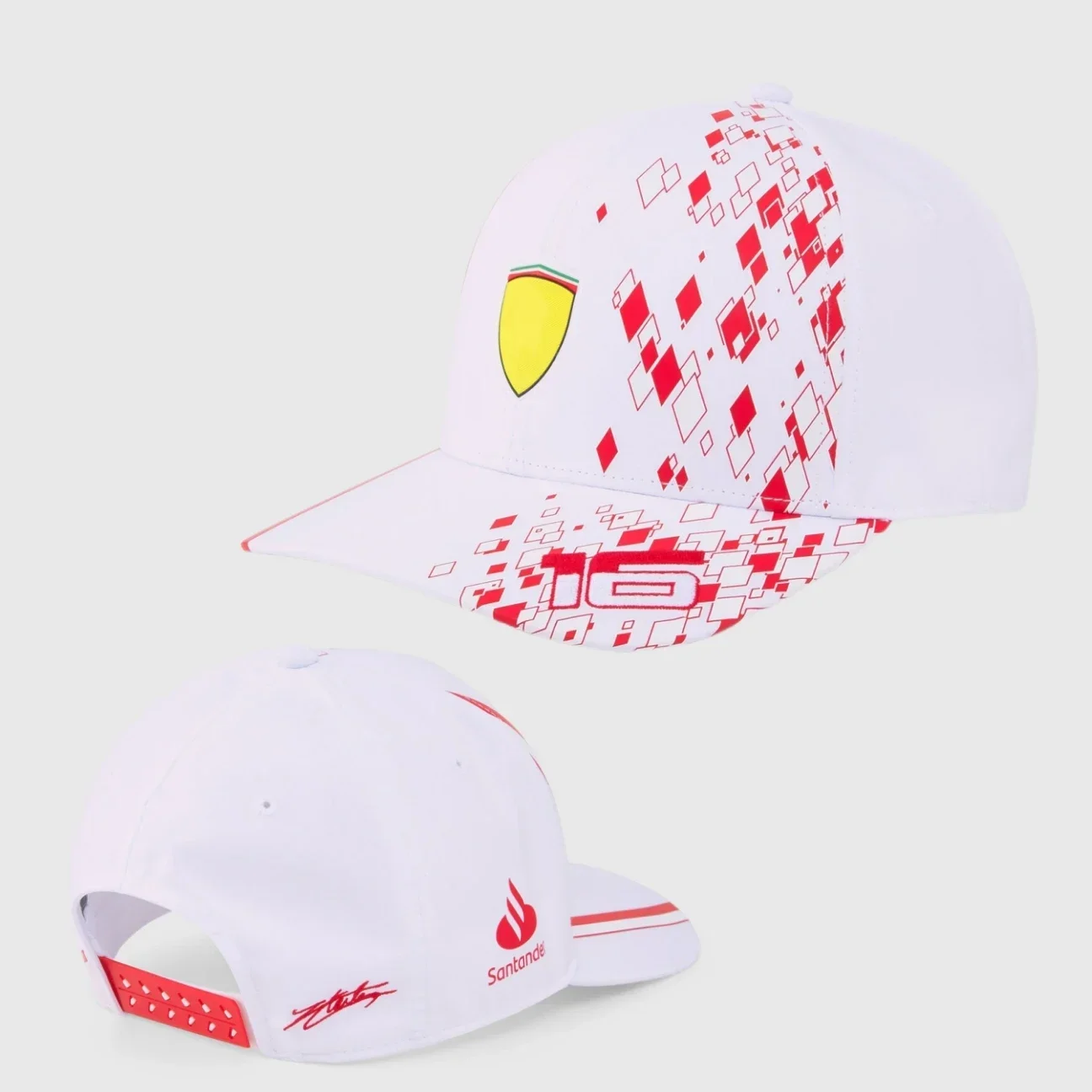 Scuderia 2024 Team Cap F1 Charles Leclerc Monaco Gp Cap Hat Formula 1 Accessori Per Uomo E Donna Cap Moto Hats