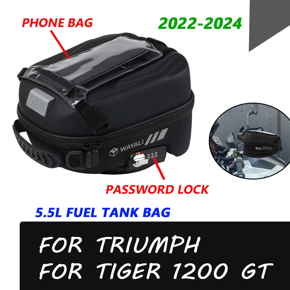 Per Triumph Tiger1200 Gt Tiger 1200 Gt 1200Gt 2022 2023 Accessori Moto Tank Bag Bagaglio Zaino Tanklock Storage Bags