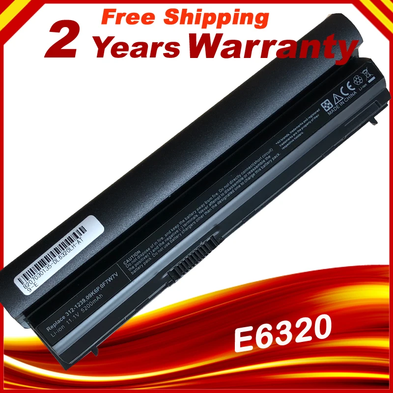 Hsw Specisl Prezzo Per La Batteria Del Computer Portatile Dell Latitude E6220 E6120 E6320 Xfr E6230 E6330 Trasporto Veloce