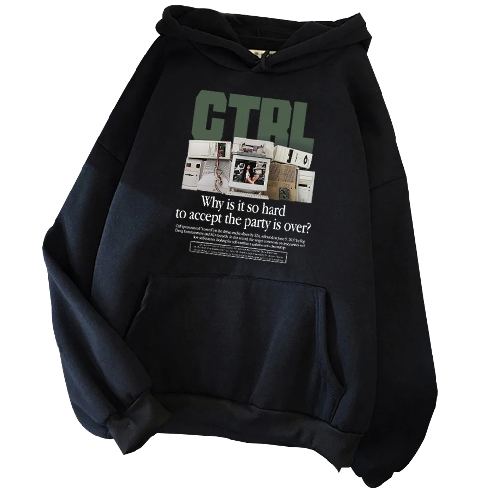 Sza Ctrl Felpa Con Cappuccio Sza Ctrl Music Album Felpa Con Cappuccio Regalo Per Sza Fan Retro Pullover Top Streetwear