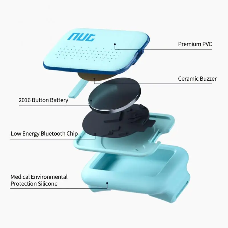 Nut Mini Smart Key Finder Mini Itag Tracker Anti Lost Promemoria Finder Pet Wallet Phone Finder Per Smart Phone