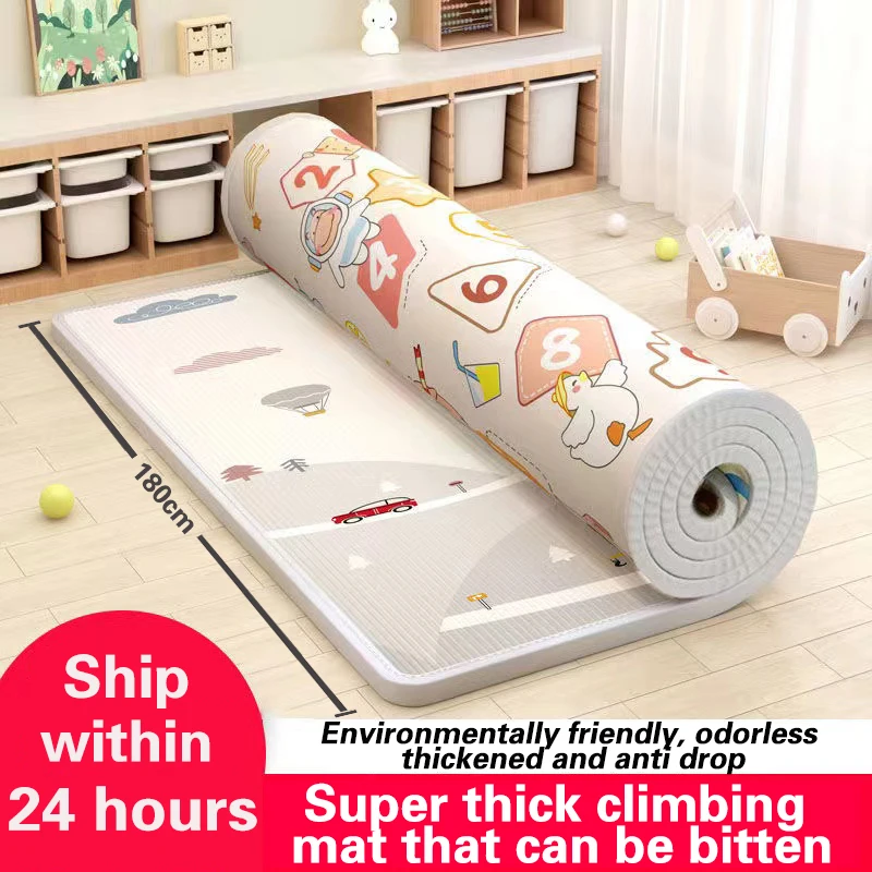 1Cm Di Spessore Non Tossico Epe Baby Activity Gym Baby Crawling Play Mats Tappeto Tappetino Da Gioco Per Bambini Tappeto Di Sicurezza Per Bambini Pieg