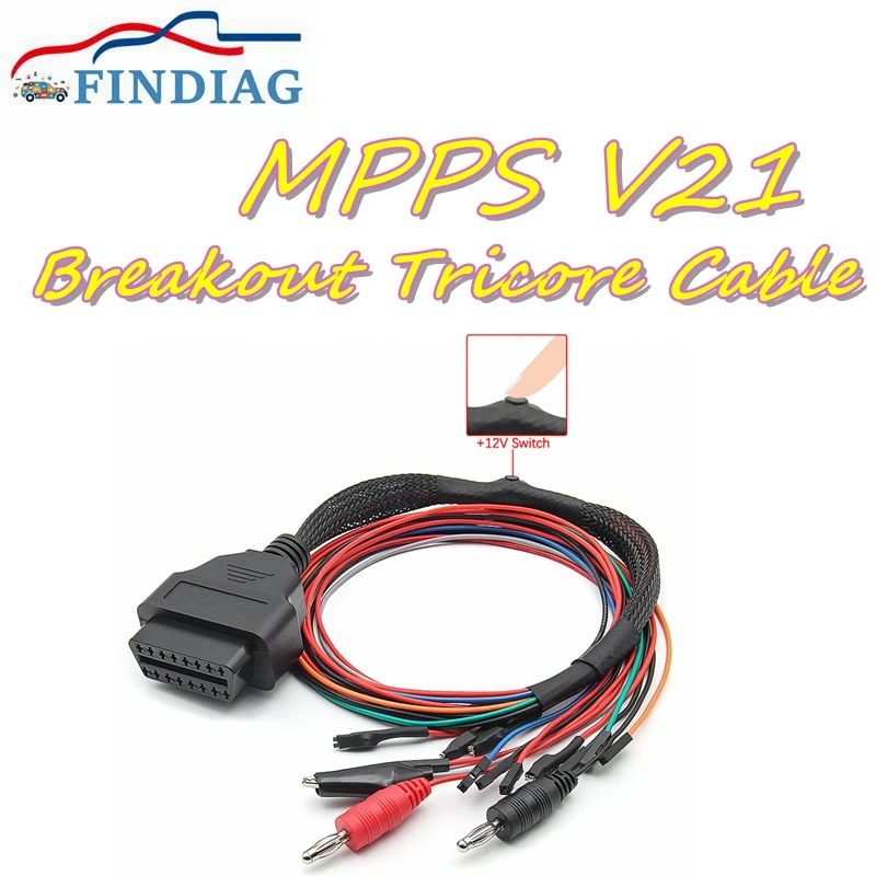 Breakout Cavo Tricore Descrizione Più Completa Adattatore Diagnostico Obd2 Mpps V21 Cavo Pinout Ecu Obd Mpps V21