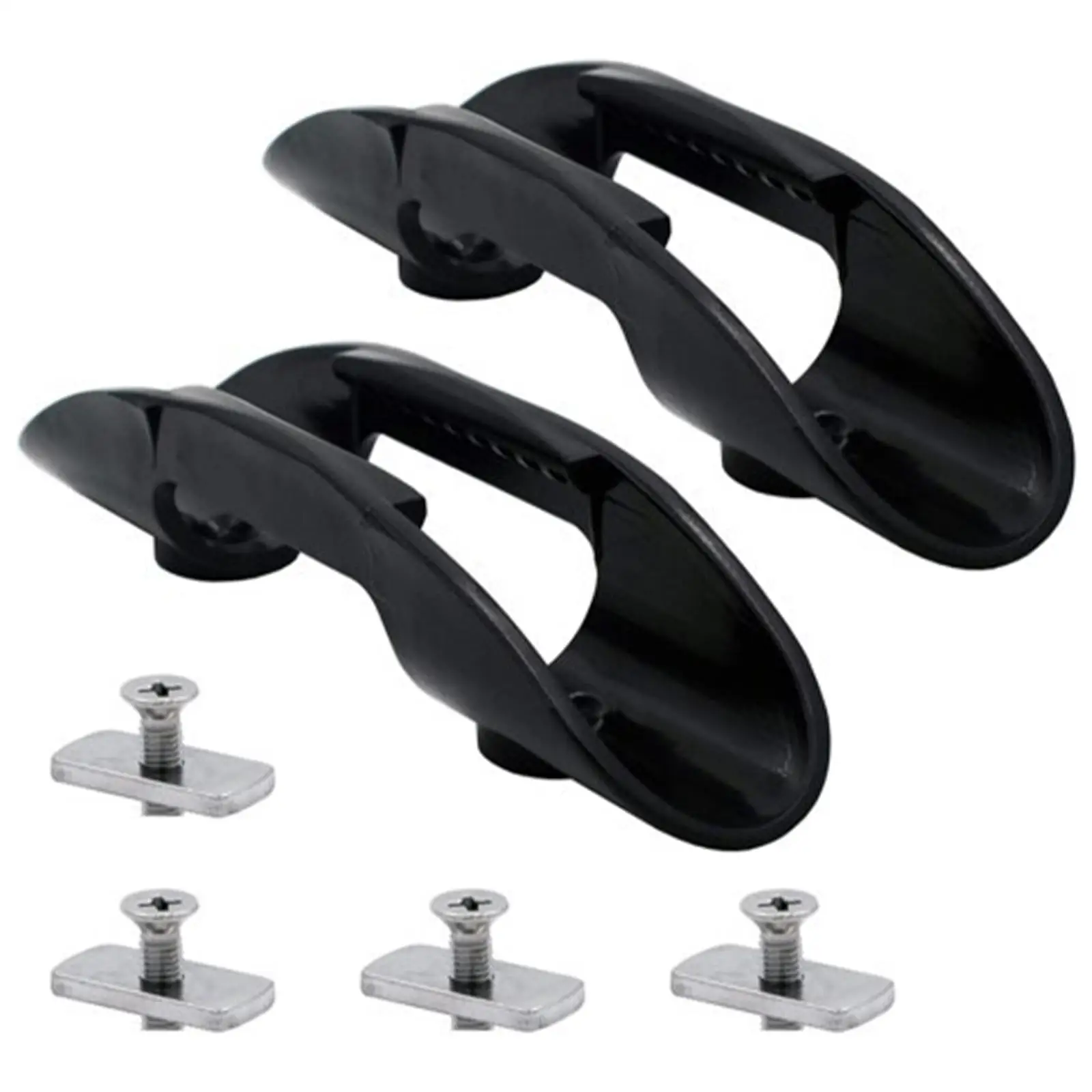 2X Clip Di Supporto Universali Oars Keeper Plastica Marina Per Accessori Gommone Dingh