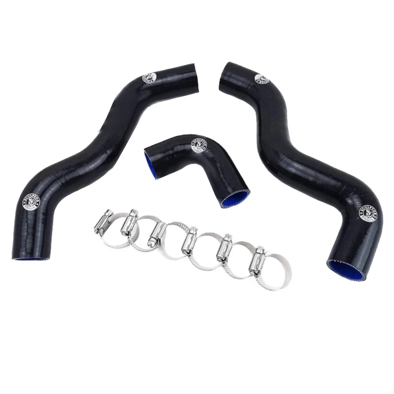 Tubo Radiatore In Silicone Per Fiat Uno 1.3 Ie Turbo Mk1 85-91 (3 Pezzi)