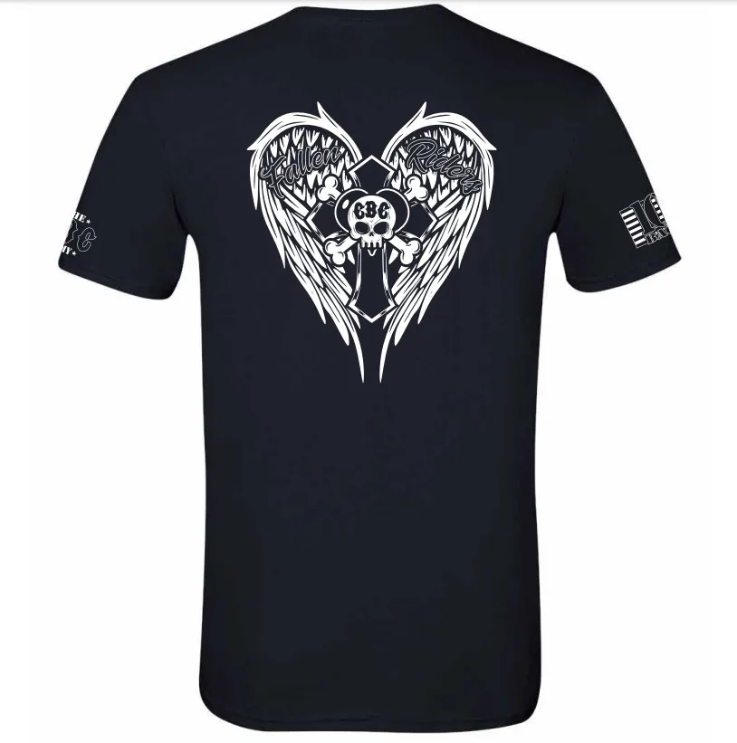 Motociclisti Della Comunità Per La Beneficenza Cbc Army Fallen Riders Tee Shirt