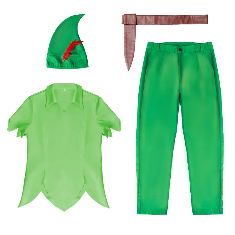 Costume Cosplay Peter Pan Costume Peter Pan Cos Per Adulti E Bambini