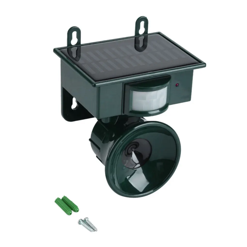 Solar Sonic Animal Repeller Bird Repeller Wild Animals Away Tool Outdoor