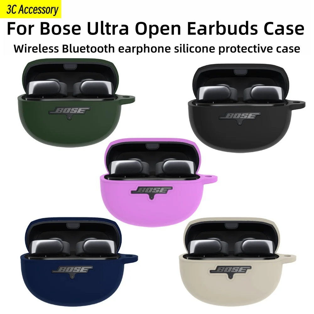 Nuovo Per Bose Ultra Open Earbuds Accessori Per Auricolari Bluetooth Wireless Custodie Protettive In Silicone Per Auricolari Bose Ultra Open