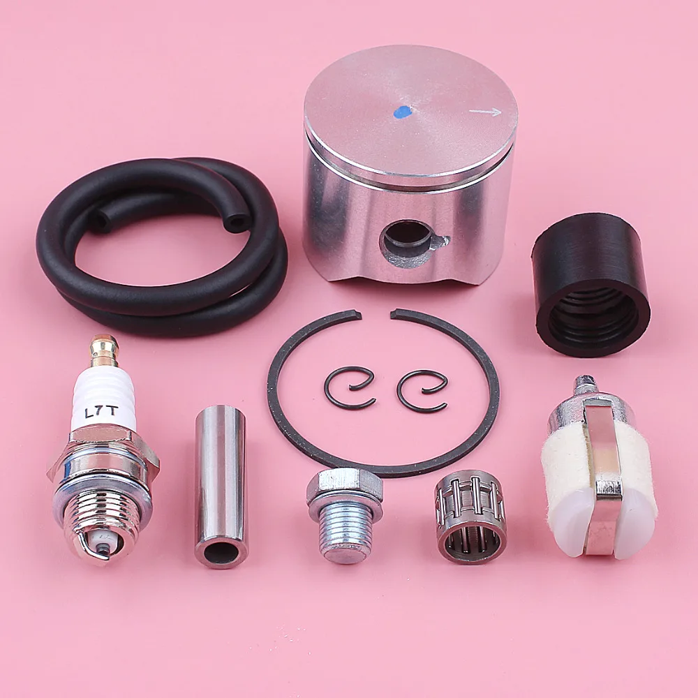 Kit Pistone 52Mm Per Motosega Stihl Ms380 038 1119 030 2003 1119 120 1611 Linea Filtro Olio Combustibile Aria Motosega Cuscinetto Ad Aghi