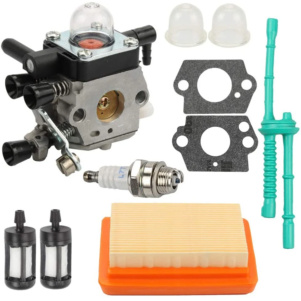 Kit Carburatore Per Motozappa Stihl Mm55 Mm55C 4601-120-0600 Confezione Di Ricambio Zama C1Q-S202A Kit Di Sostituzione Carboidrati