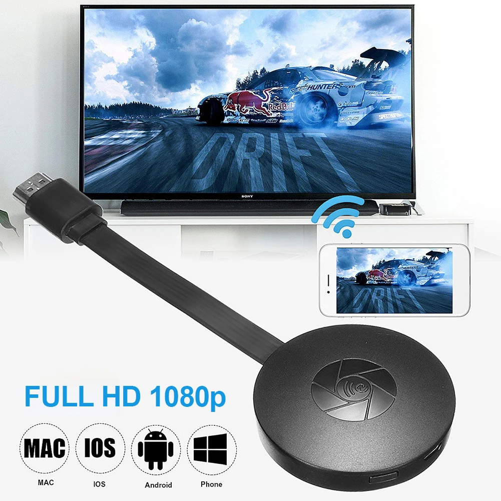 Wireless Hdmi Mirroring Dispositivo Multiplo Mobile Phoneconnected To Tv Hd 1080P Computer Di Proiezione Ipad Wifi Proiettore Live Screen