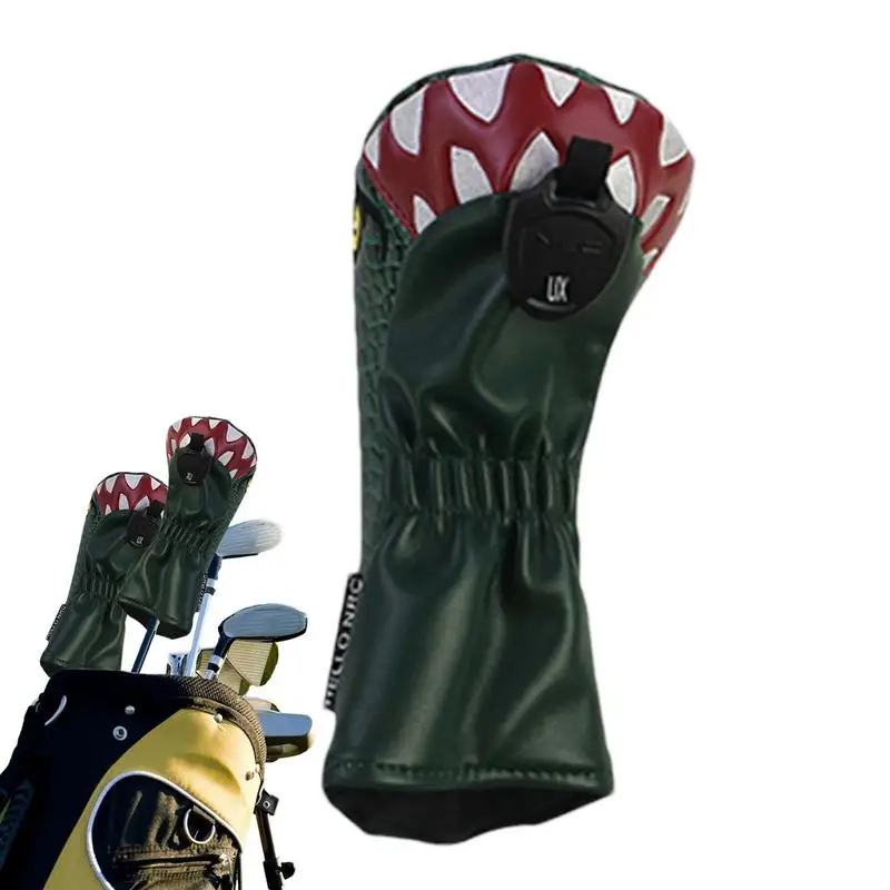 Dinosauro Golf Club Head Cover Pu Leather Tyrannosaurus Rex Wood Head Covers Golf Putter Head Covers Golf Club Headcover Golf