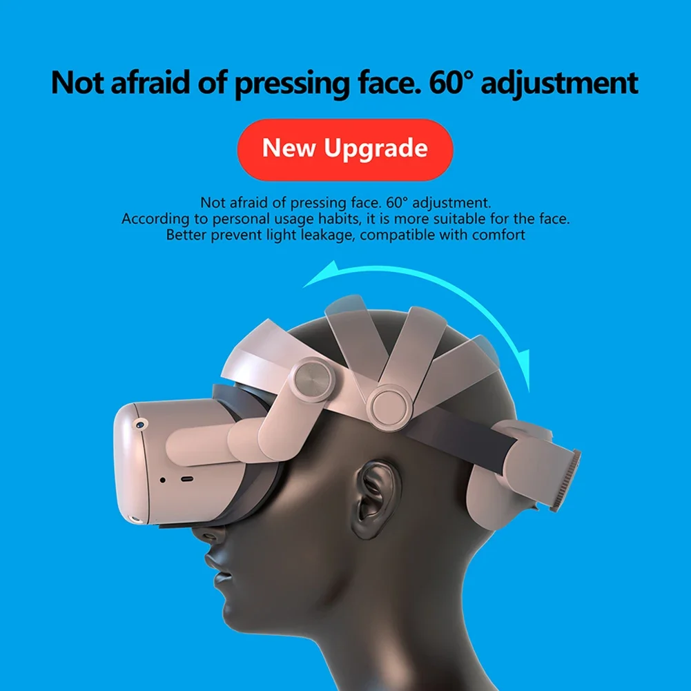 Per Oculus Quest 2 Halo Strap Realtà Virtuale Che Supporta Forcesupport Headband Upgrade Cinturino Per Oculus Quest 2 Accessorio