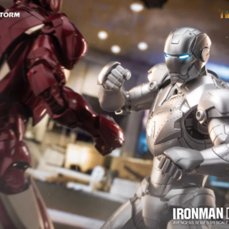 Iron Man Mk-2 Anime Action Figure Model Toys Bandai Original Model Kit Shf Model Gifts For Boys Modello Da Collezione
