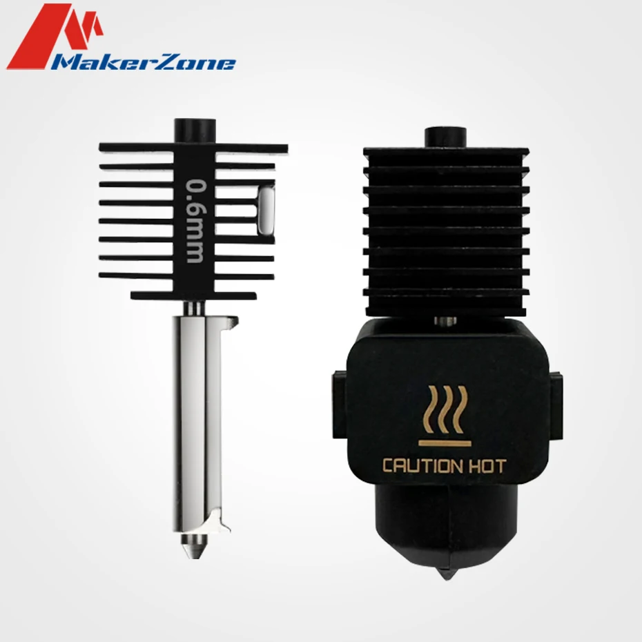Per Bambulab A1 Mini Hotend 0.2Mm 0.4Mm 0.6Mm 0.8Mm Ugello In Acciaio Temprato Opzionale