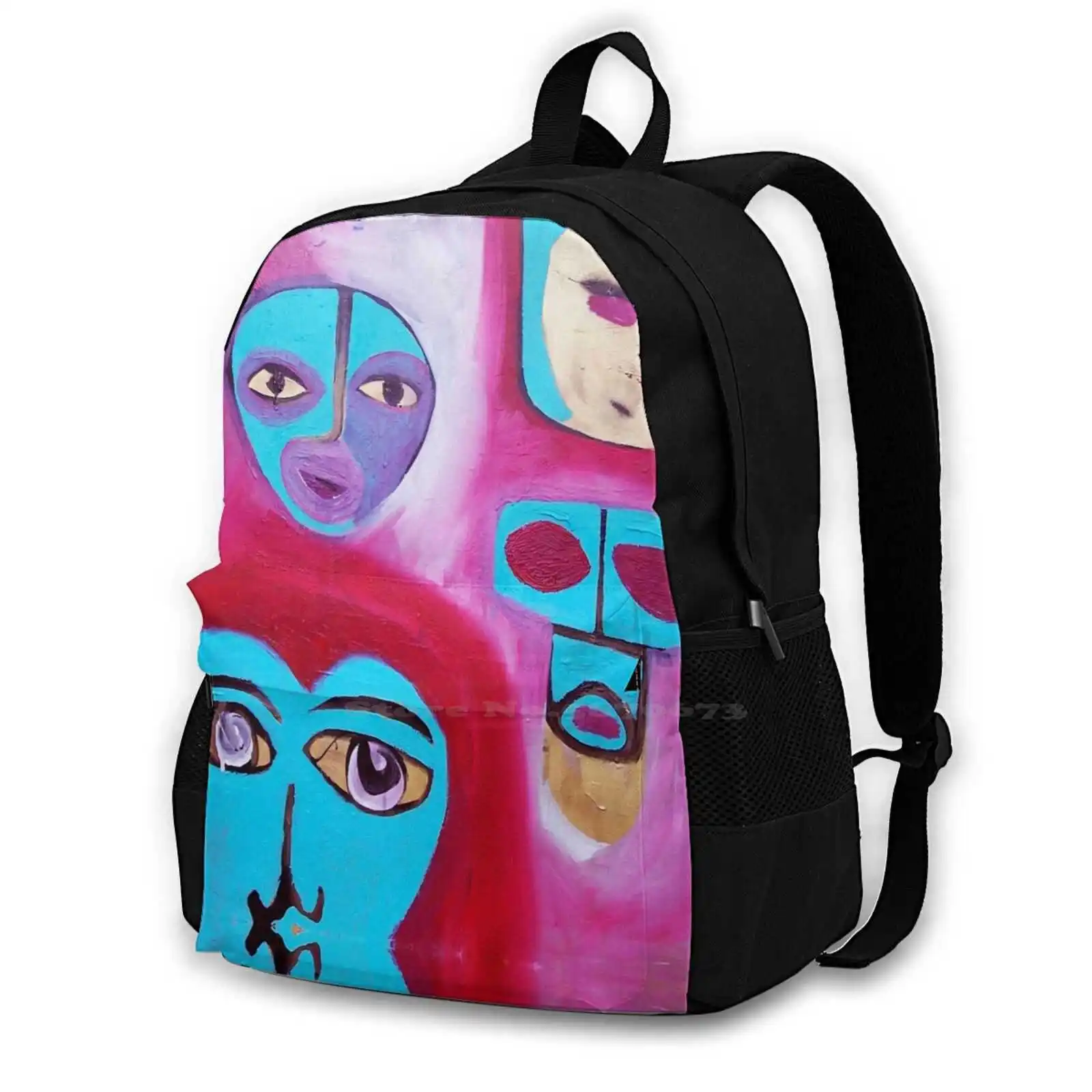 I Heart C3Po (L'Originale) Zaini Per Uomo Donna Adolescenti Ragazze Borse Spray Acrilico Roy