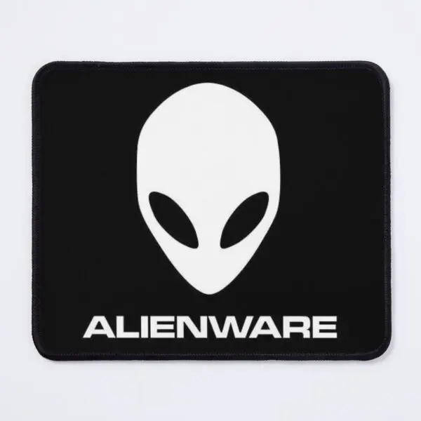 Alienware White Mouse Pad Pc Computer Table Gamer Play Keyboard Tappeto Stampa Gaming Desk Mens Anime Mat Mousepad