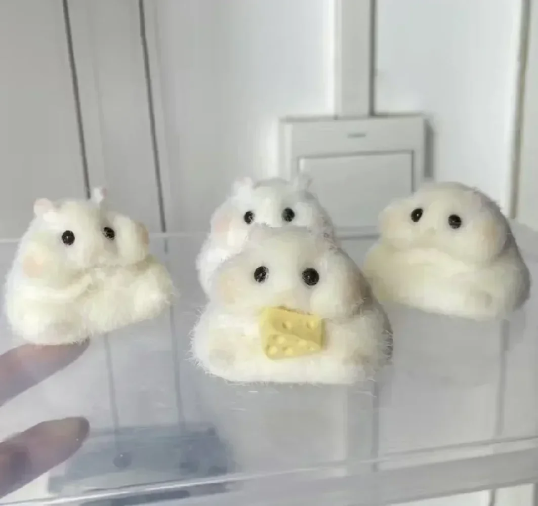Aba Squishy New Fidget Toy Silicone Fatto A Mano Mini Kawaii Peluche Little Hamster Antistress Squishy Toy