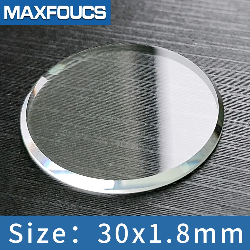 Cristallo Zaffiro Piatto 30X1.8Mm Con Smusso Grande Per Seiko 5 310 W17Ln00 Snx Snkh Scwa Parti Di Ricambio Per La Riparazione Del Vetro Dell'Orologio