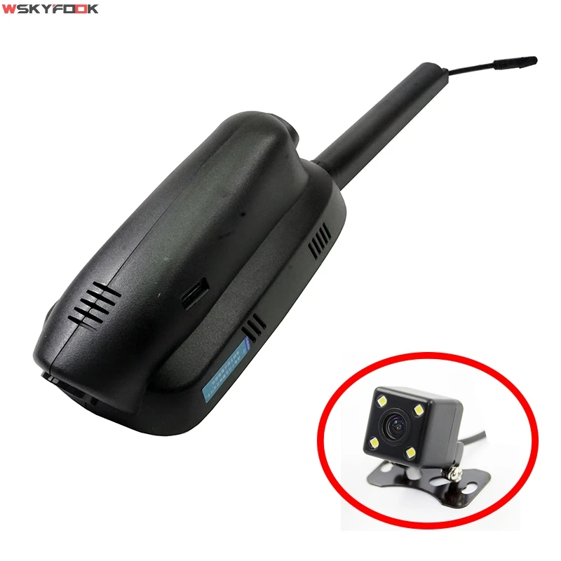 Novatek 96672 Wifi Dvr Recorder 1080P Dashcam Per Peugeot 3008 Hybrid4 Gt I Mk1 5008 Suv 2013 ~ 2020 Controllo Tramite App