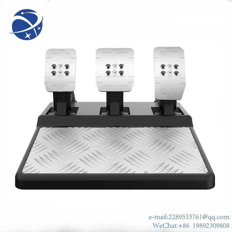 Pedali Del Volante Da Gioco Yyhc Pxn-A3 Con Effetto Magnetico Hall E Forza Del Pedale Regolabile Per Pxn-V10, V9, V3 Pro,V900